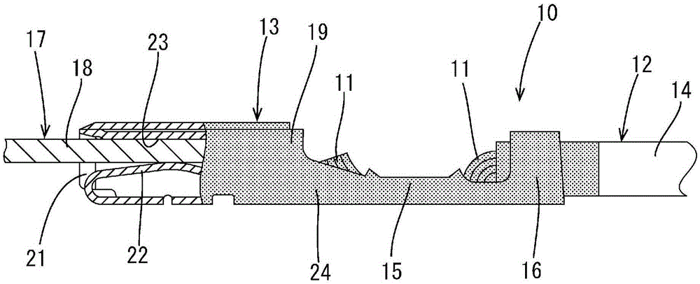 Terminal-equipped wire and method of producing terminal-equipped wire