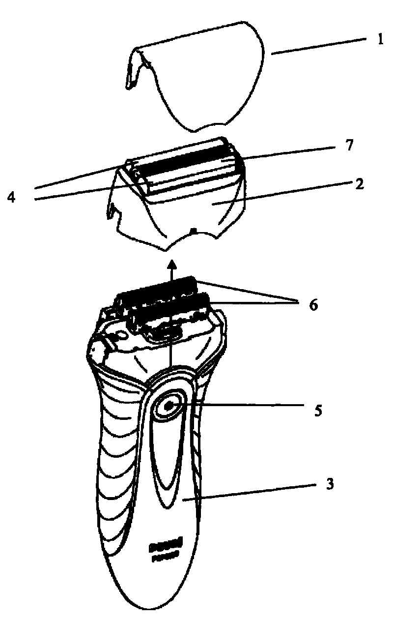 Electric shaver inner blade