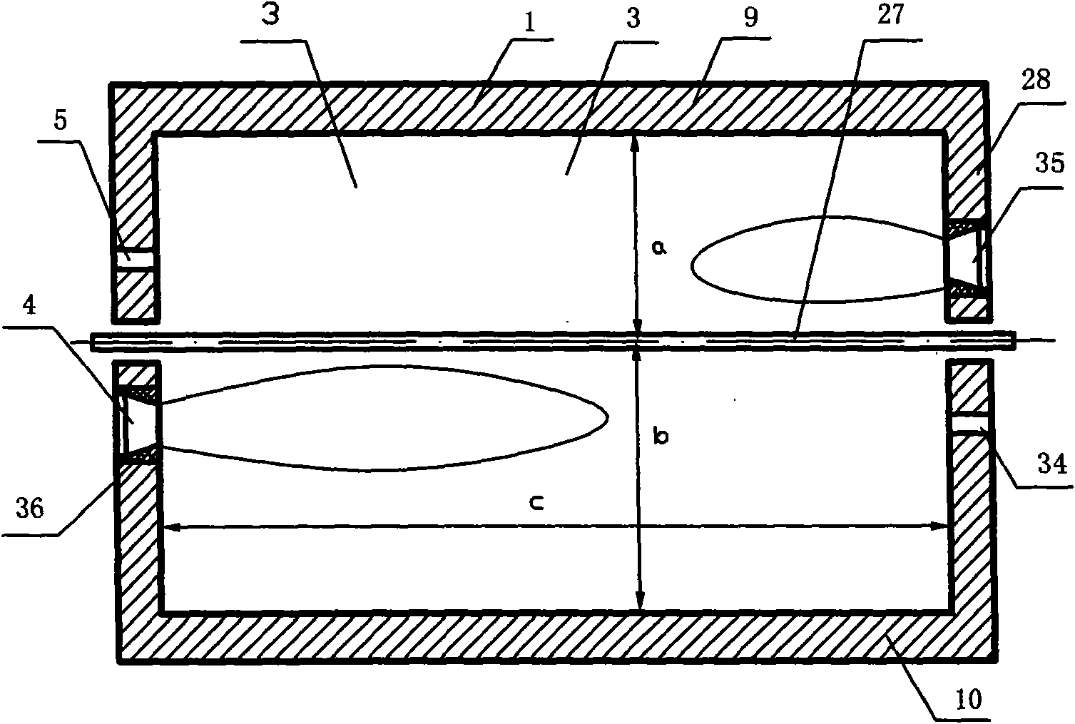 Large capacity temperature equalizing energy saving roller kiln