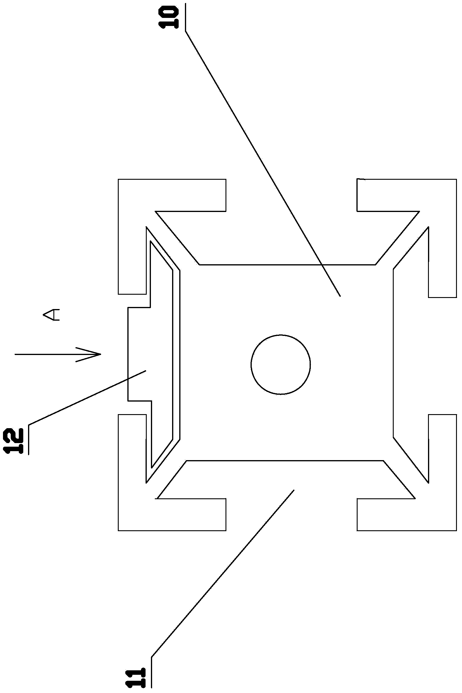 3D printer heating plate supporting transmission structure