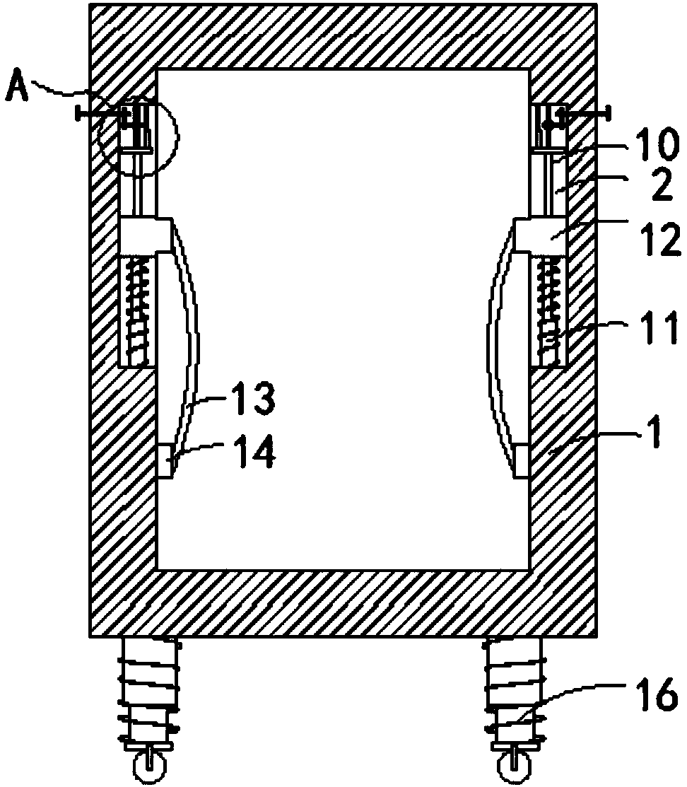 Household appliance packaging device