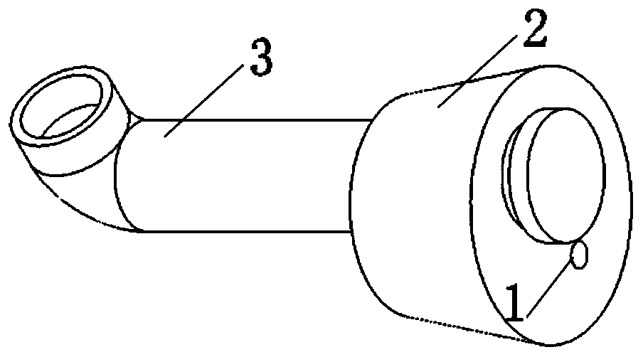 Semi-grouting sleeve fullness inspection device and using method