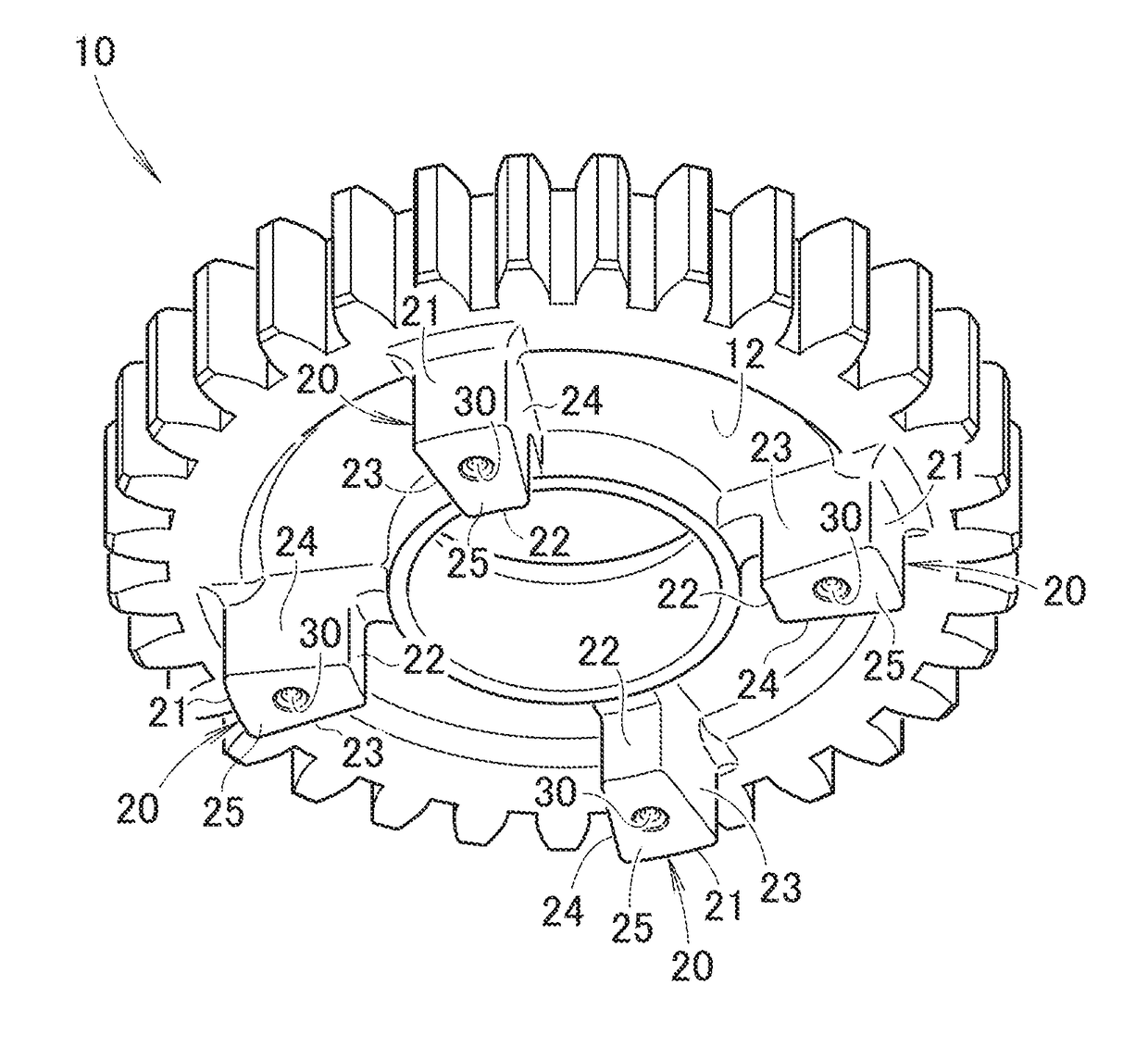 Method of forging dogs of dog clutch and dogs of dog clutch