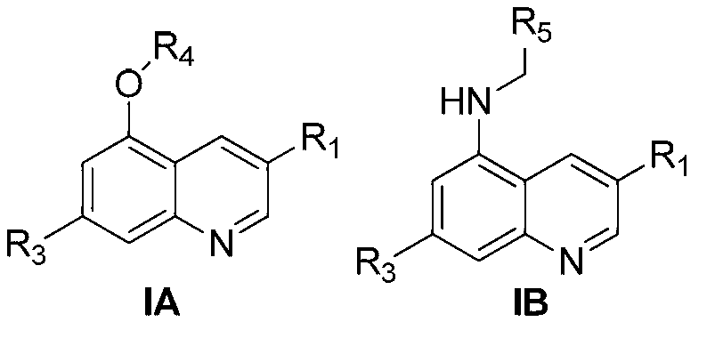 Quinoline compound and preparation method thereof, medicament combination containing compound and application of compound