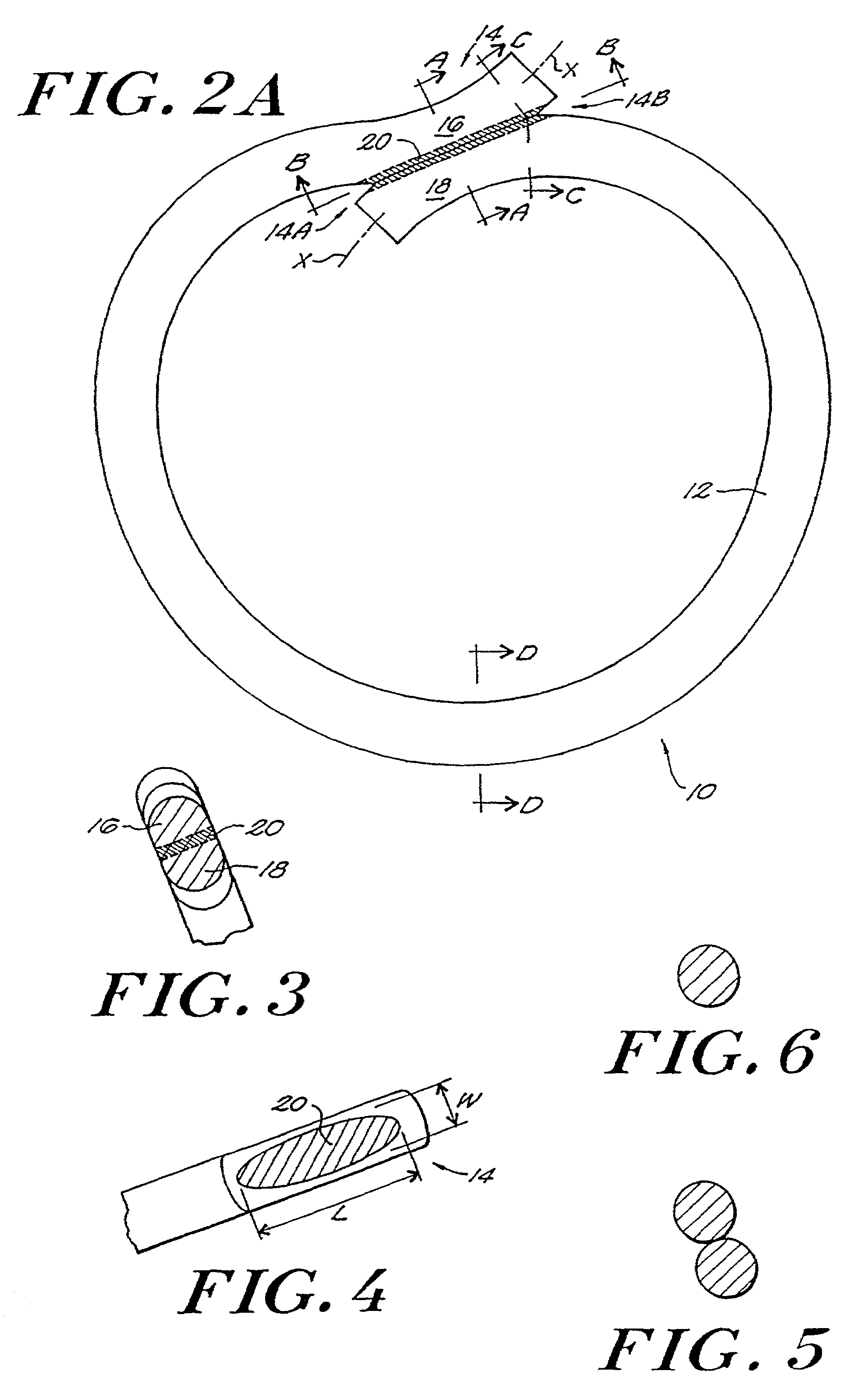 Fused loop of filamentous material and apparatus for making same