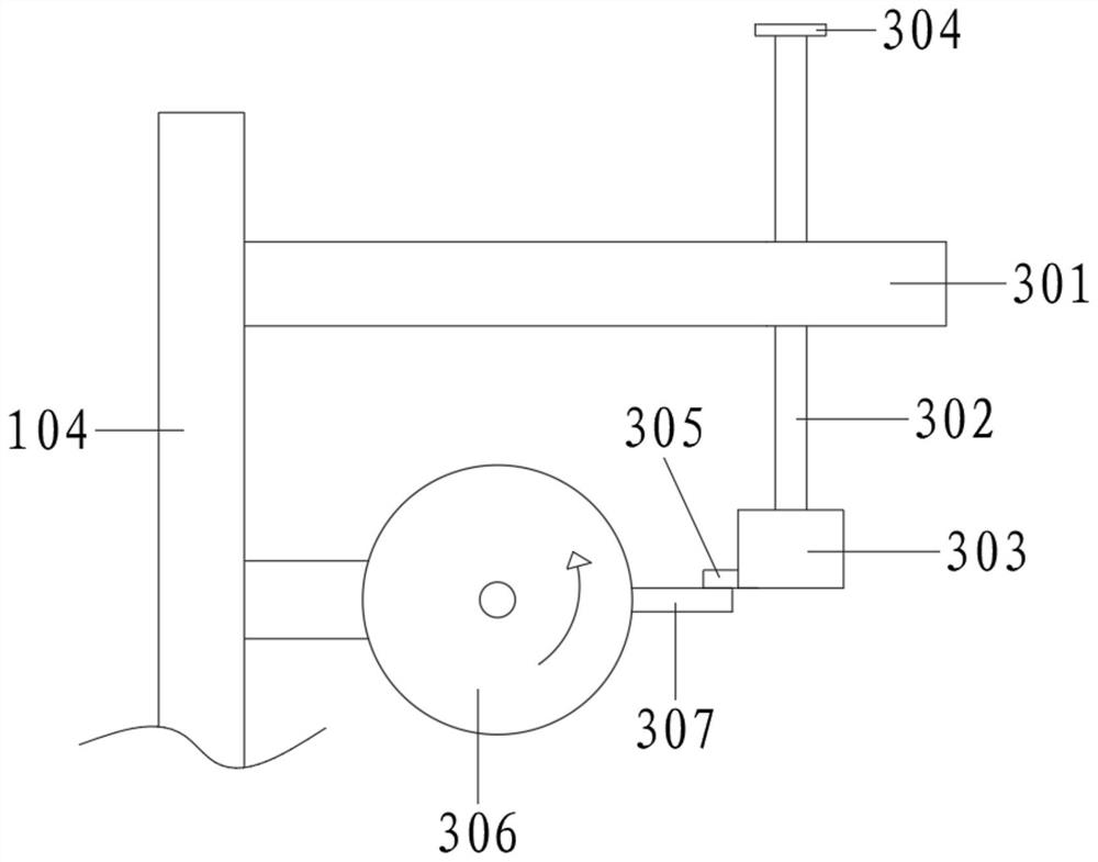 Free-falling-body-based frame column type electric lifting drill rod detection device and implementation method