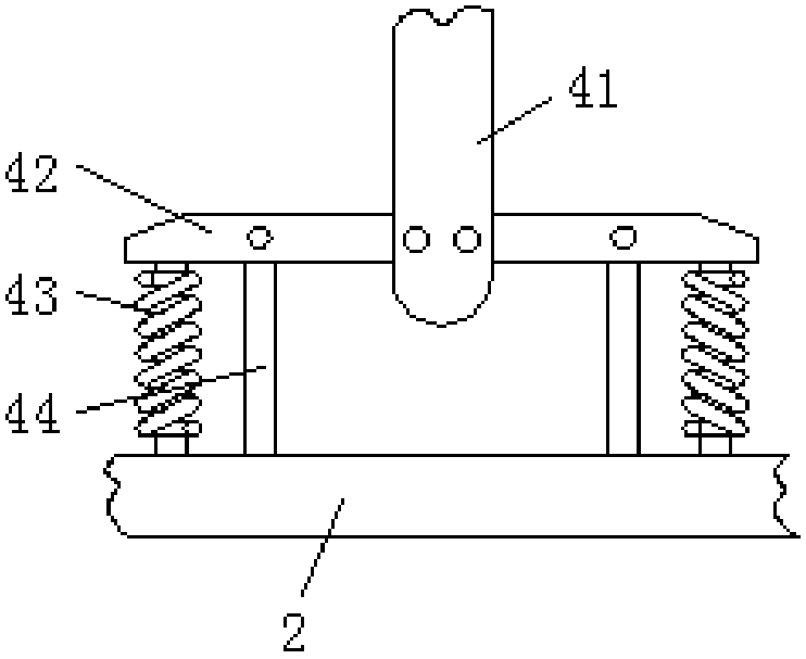 Damping device in machinery field