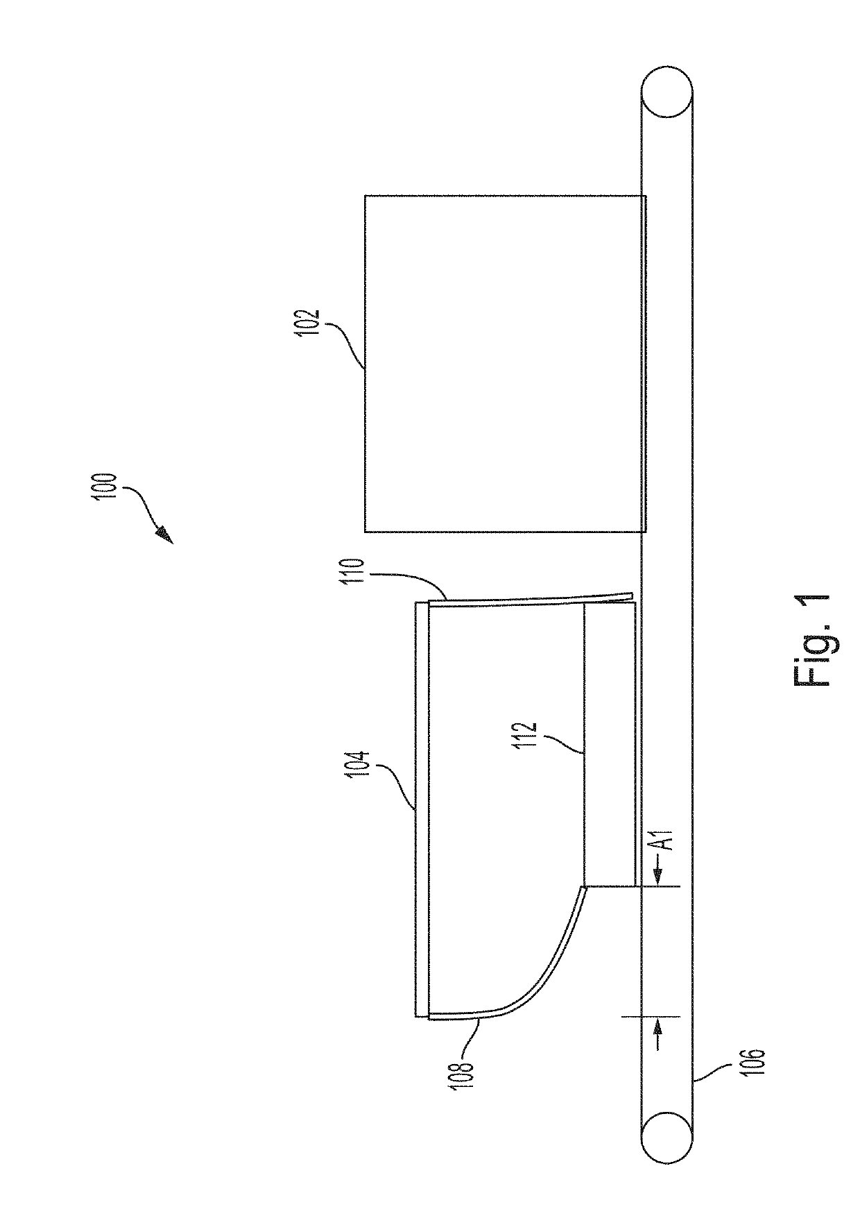 Method and apparatus to reduce radiation emissions on a parcel scanning system