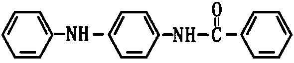 Preparation method of antioxidant and anti-ageing agent of N-(4-anilinopenyl) benzamide