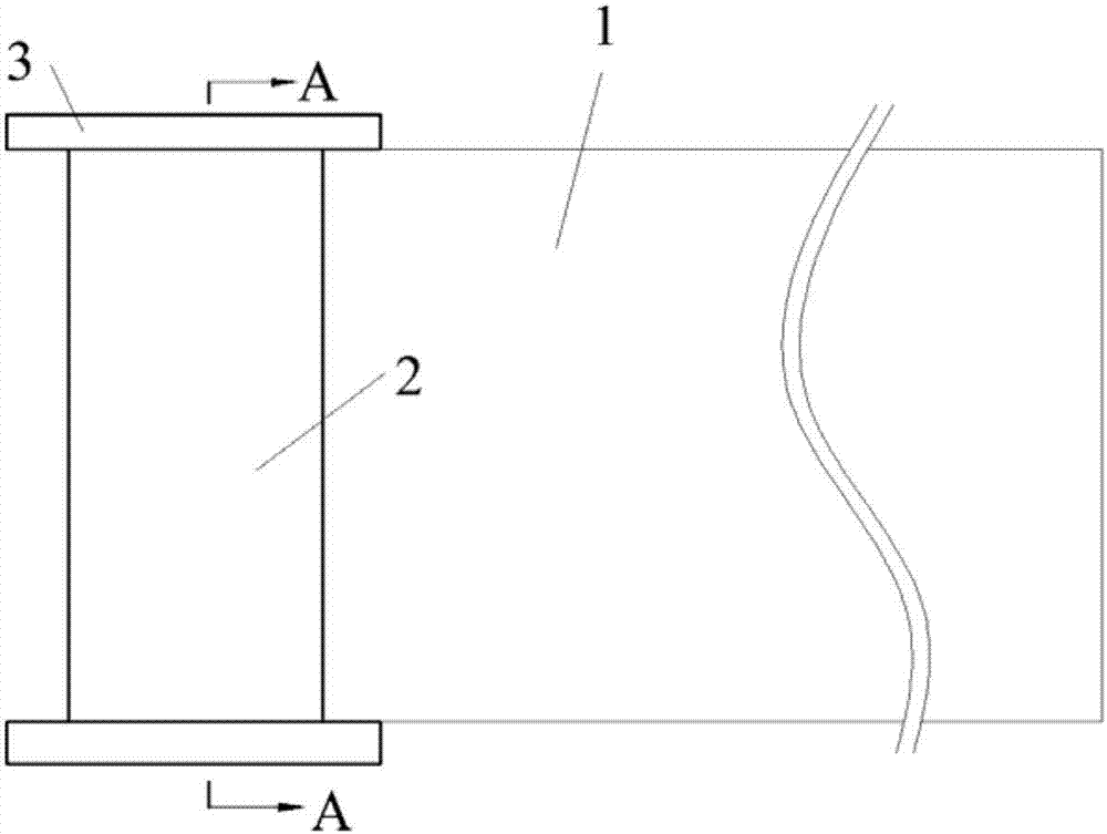 Flexible composite forming method of cylindrical member with grid ribs