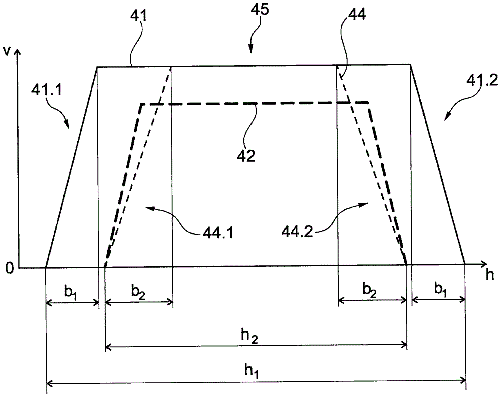 Process for producing a cross-bobbin