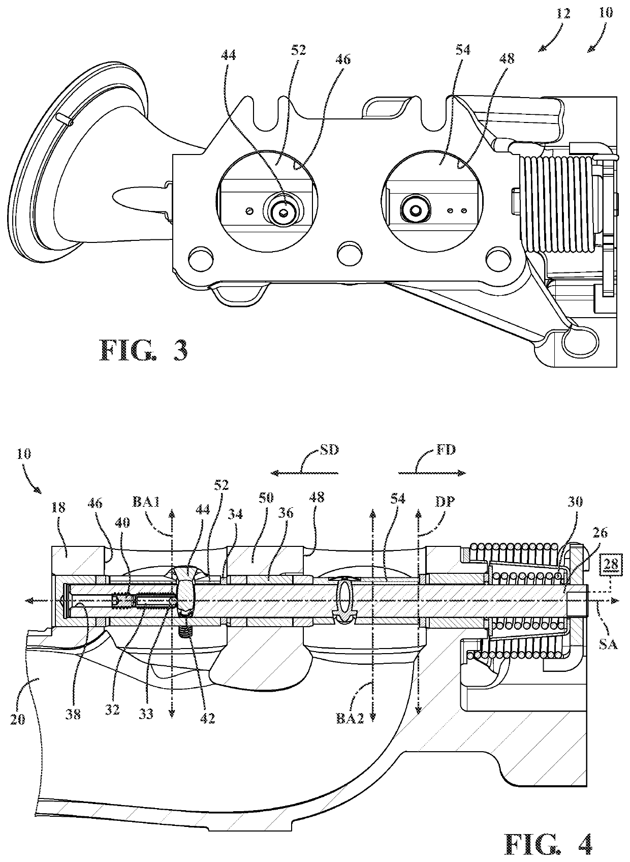 Valve assembly and exhaust gas recirculation system including the same