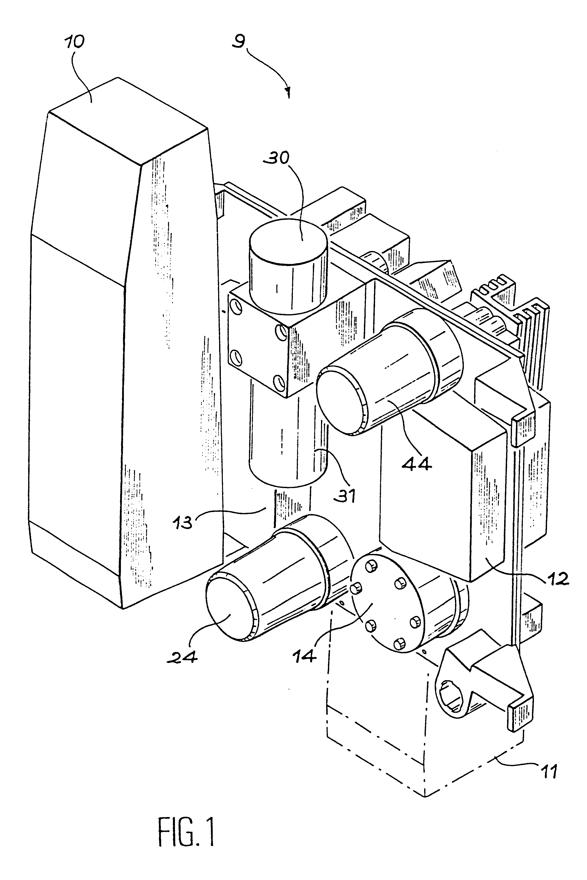 Ink jet printing device and circuit