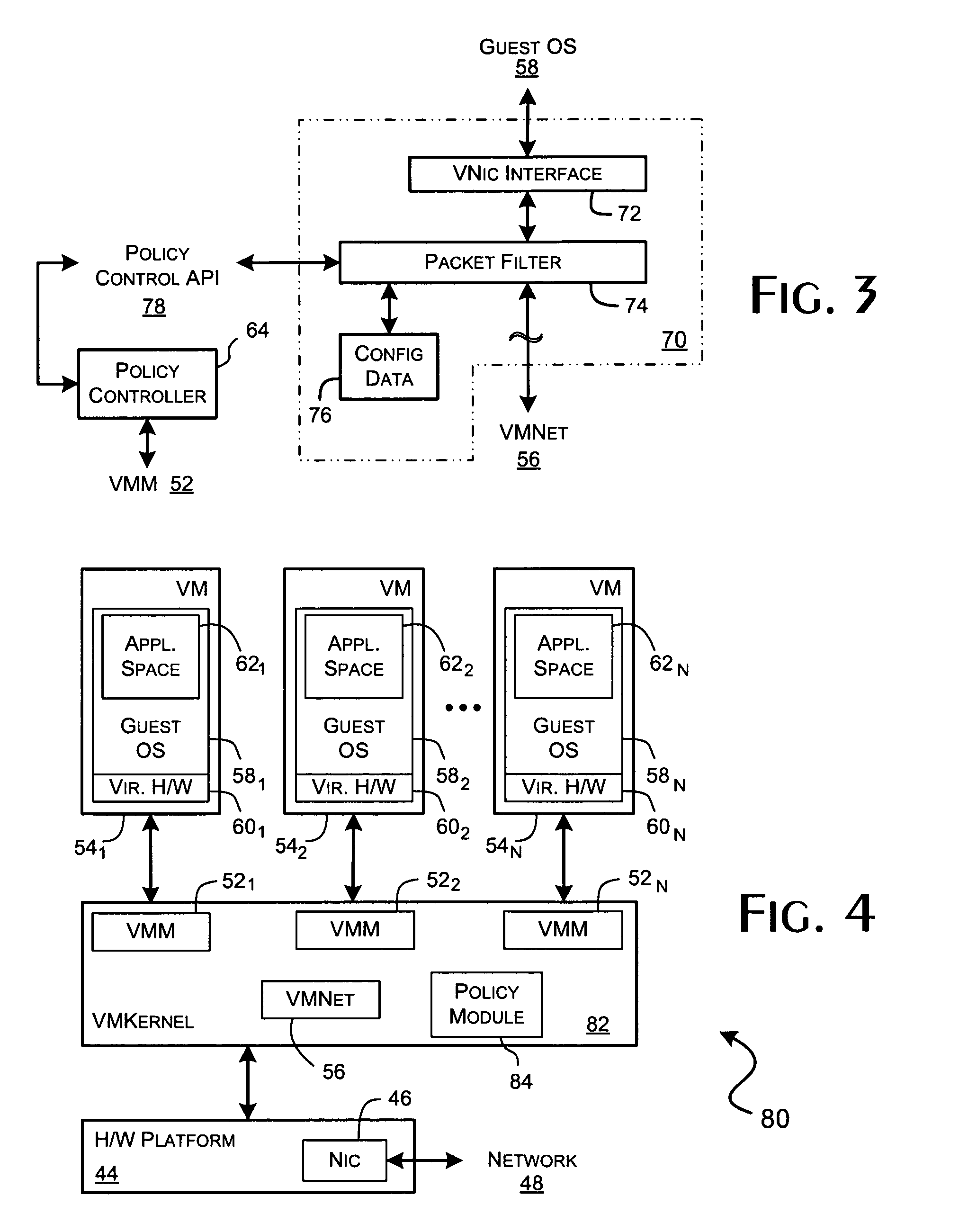 System and methods for implementing network traffic management for virtual and physical machines