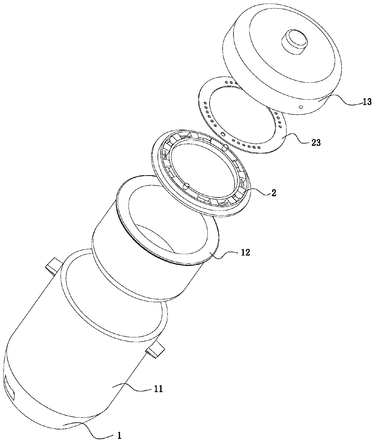 Air pressure regulating system for electric rice cooker