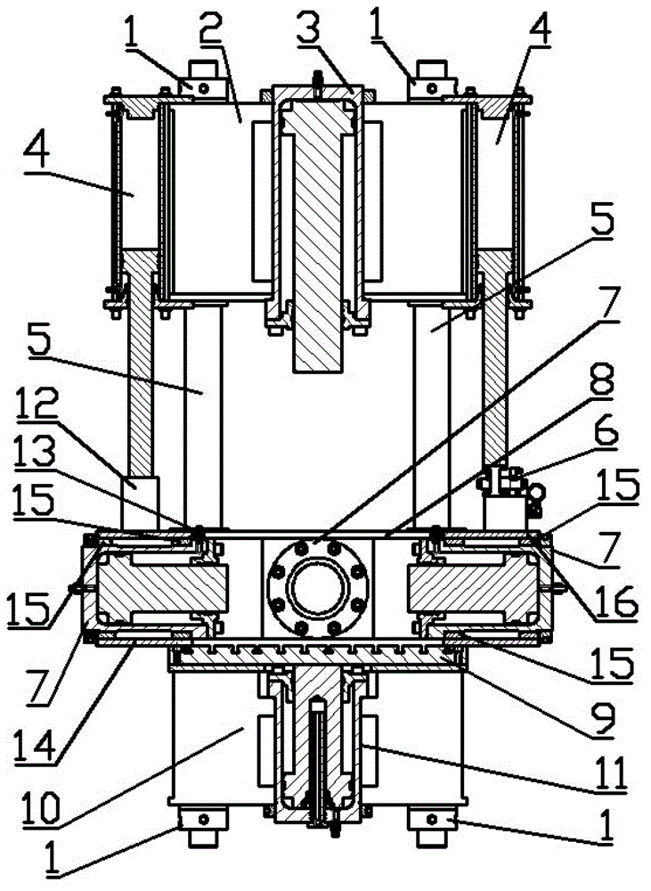 Multi-directional hydraulic extrusion press for semi-solid metal forming