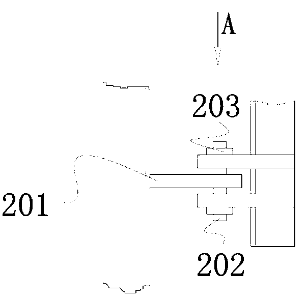 Motor vehicle provided with box step connection device