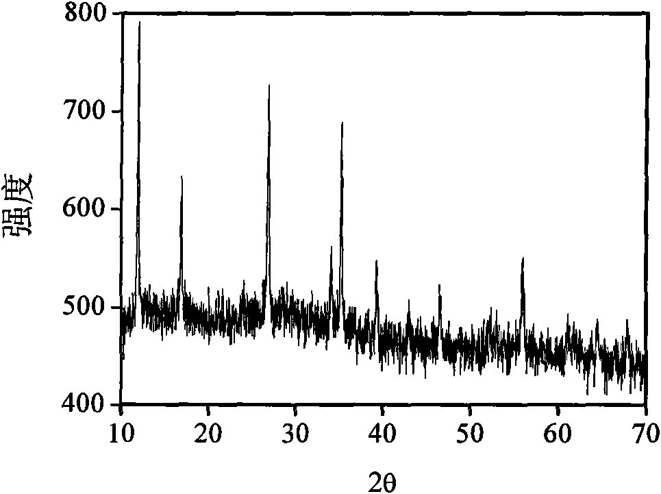 Method for preparing Zr-doped beta-FeOOH anion-exchange arsenic removal adsorbent