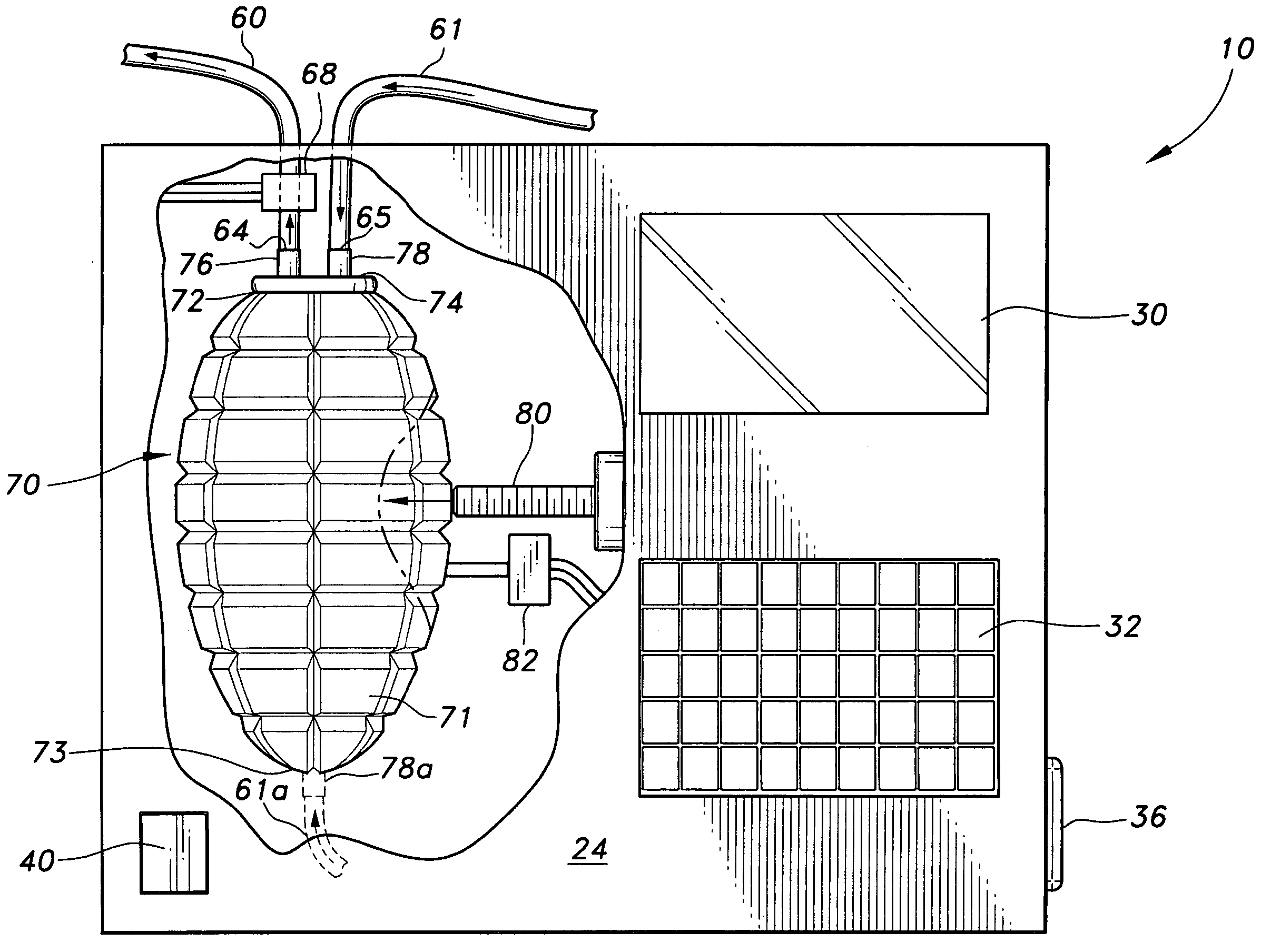 Continuous safe suction device