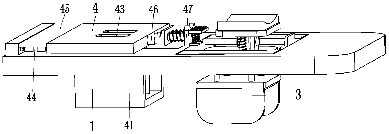 An operating bed for medical back plastic surgery