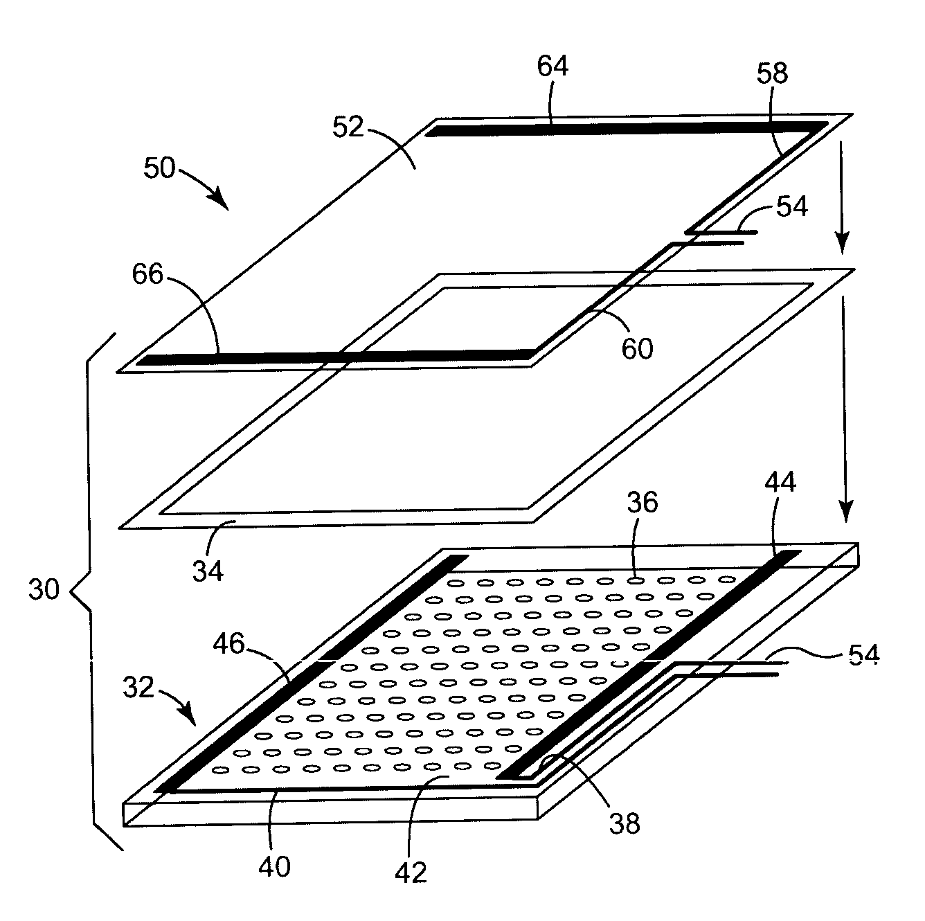 Resistive touch screen incorporating conductive polymer