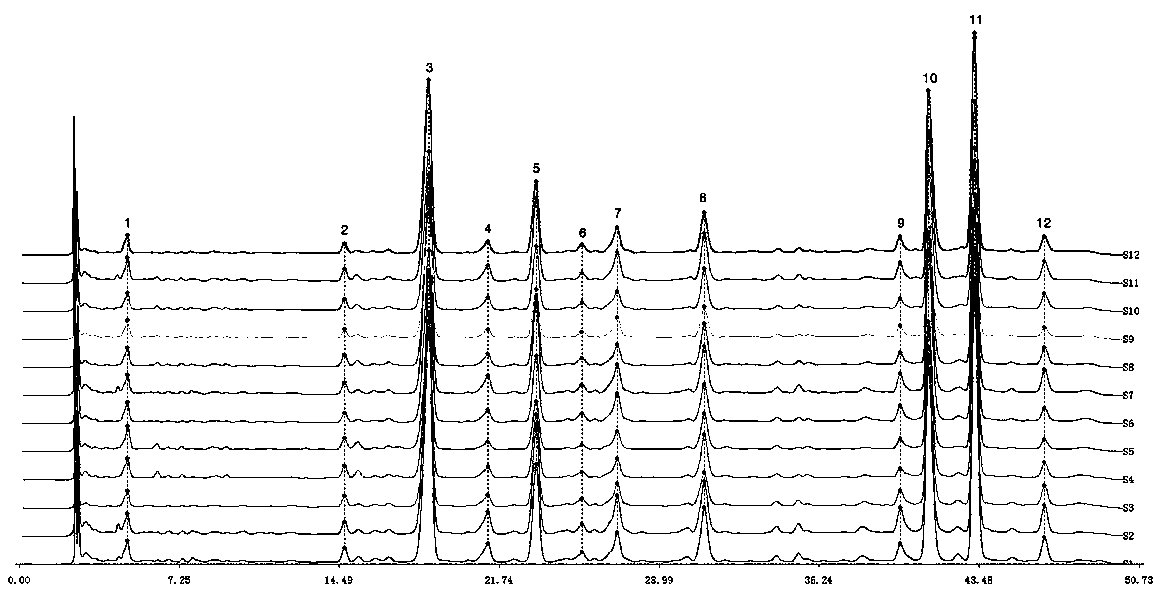 Phenformin oral liquid fingerprint spectrum detection method and fingerprint spectrum thereof