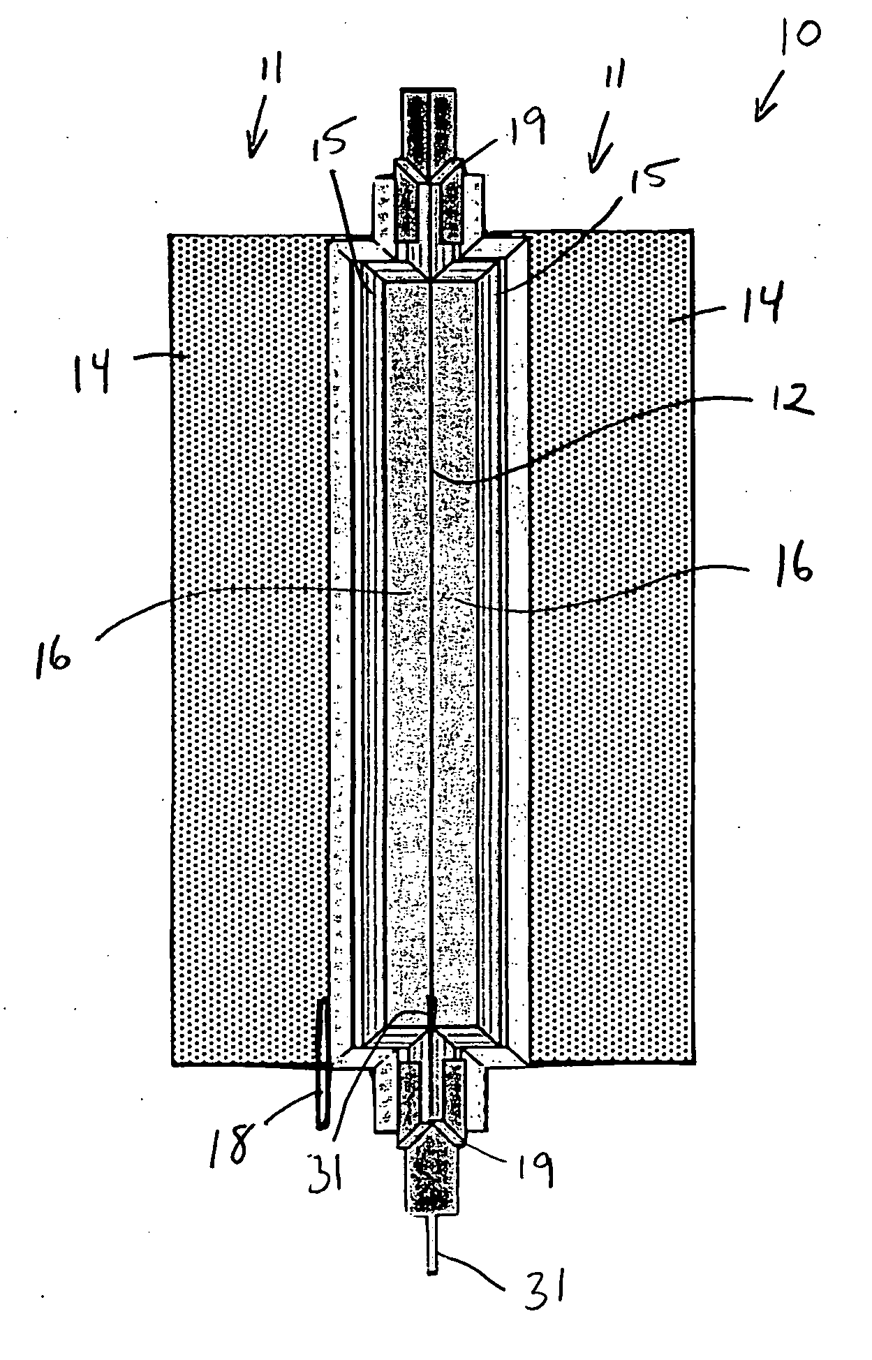 Lithium oxygen batteries and method of producing same