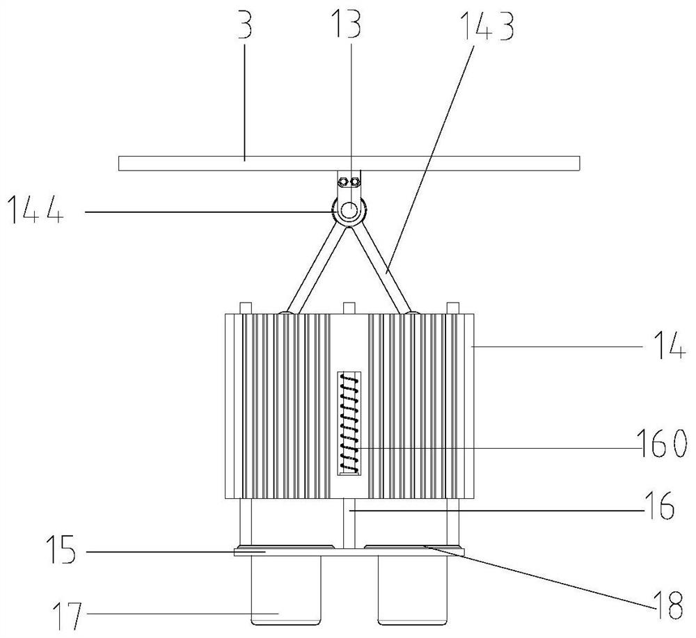 Rapid cooling device