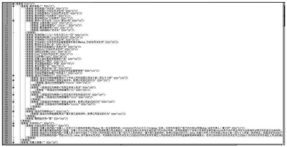 Administrative law enforcement case quality supervision method and system