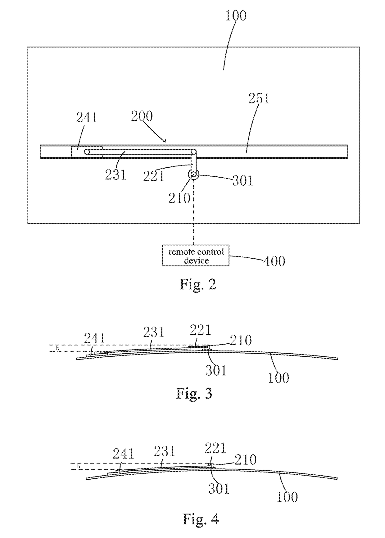 Curvature-adjustable backboard assembly and curved display device