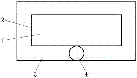 Secondary utilization method and structure for water drained from blind ditch of external wall of deep foundation pit bottom plate