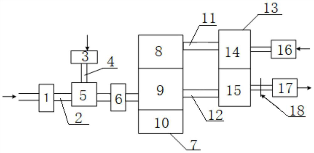 Electric heating and heat storage grain drying and clean heating combined system based on waste heat recovery