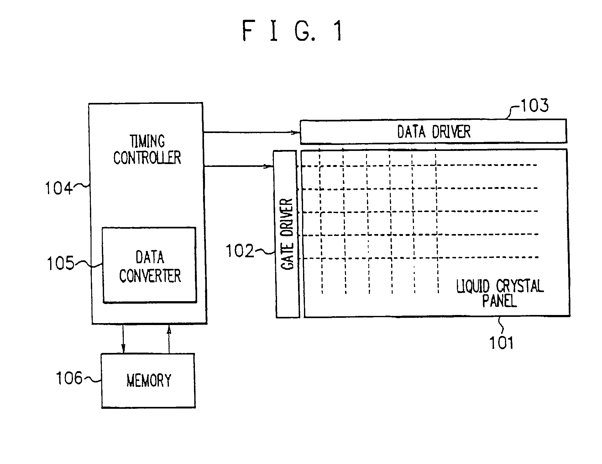 Liquid crystal display device having a plurality of subfields