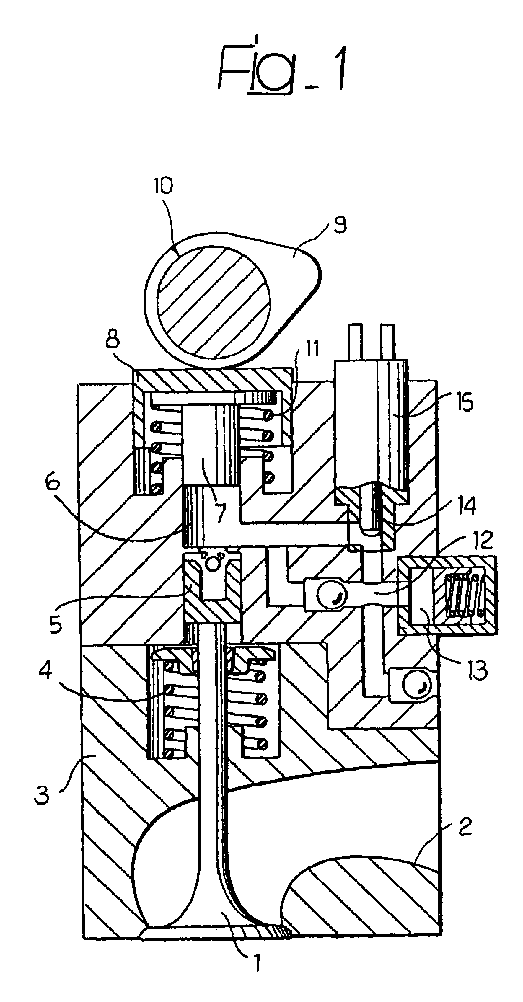 Multi-cylinder diesel engine with variably actuated valves