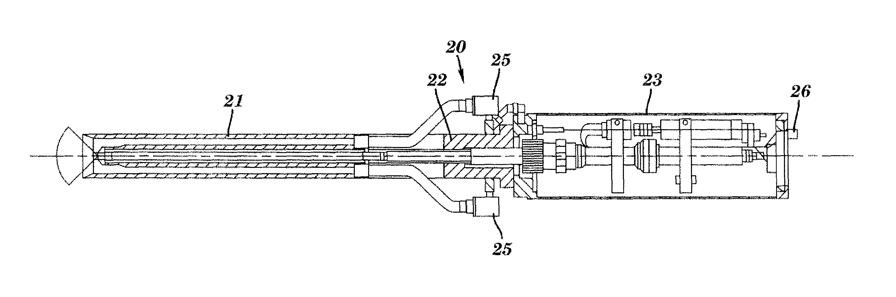 Fluid-powered inspection camera