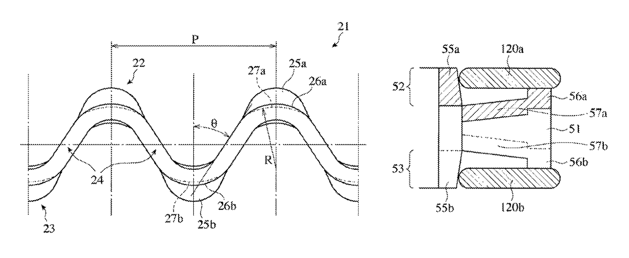 Combined oil control ring