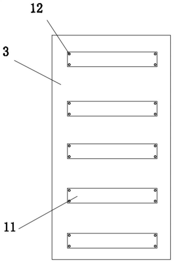 Pre-storage device for building materials