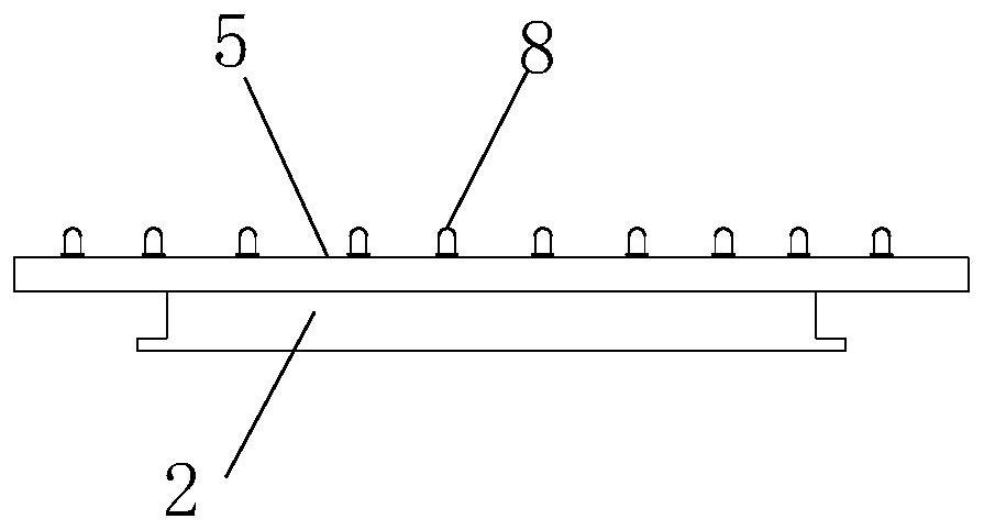 Pre-storage device for building materials