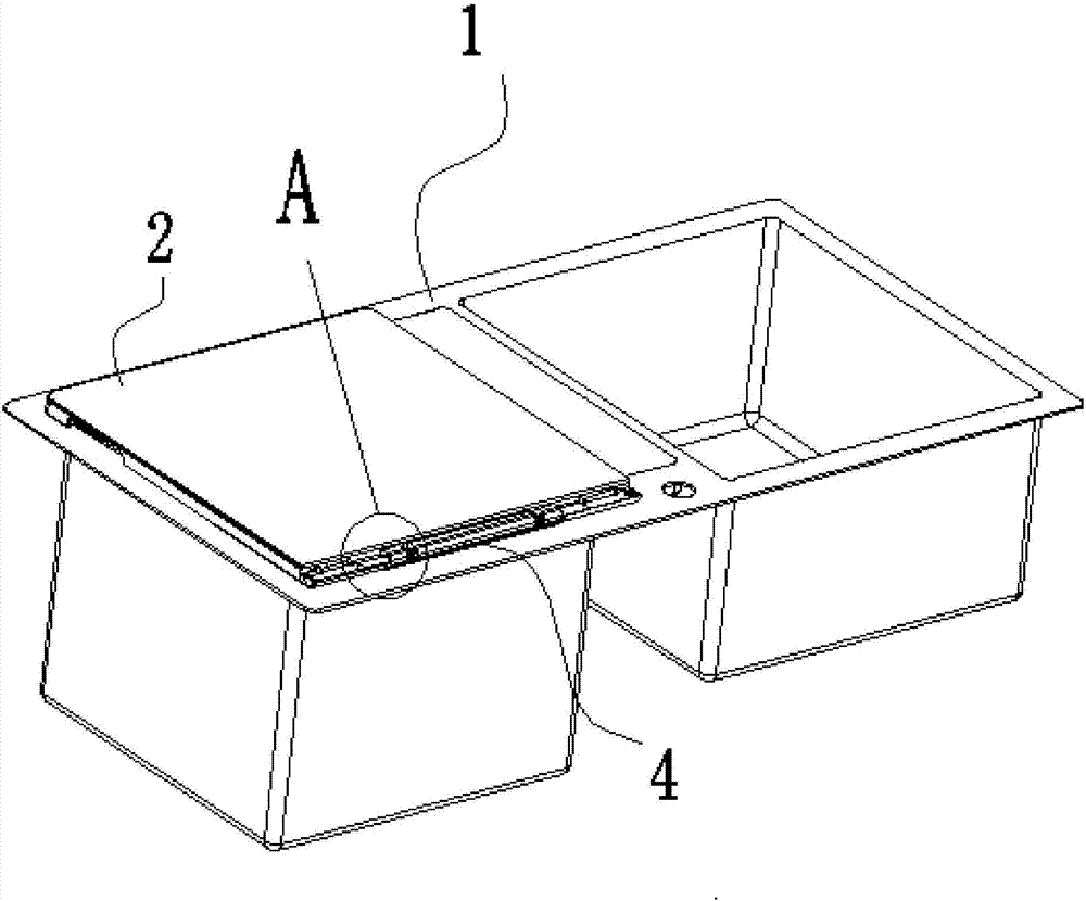 Trough-type washing and heating covered box