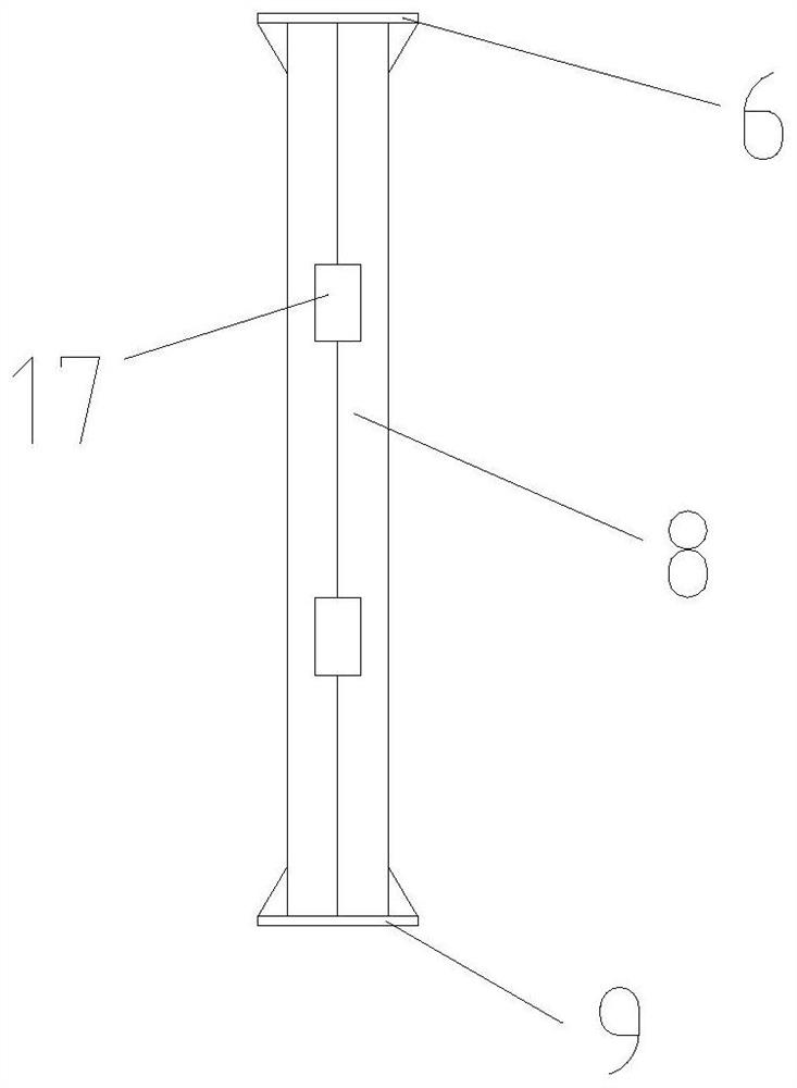 Construction method for cast-in-place of single-column pier capping beam