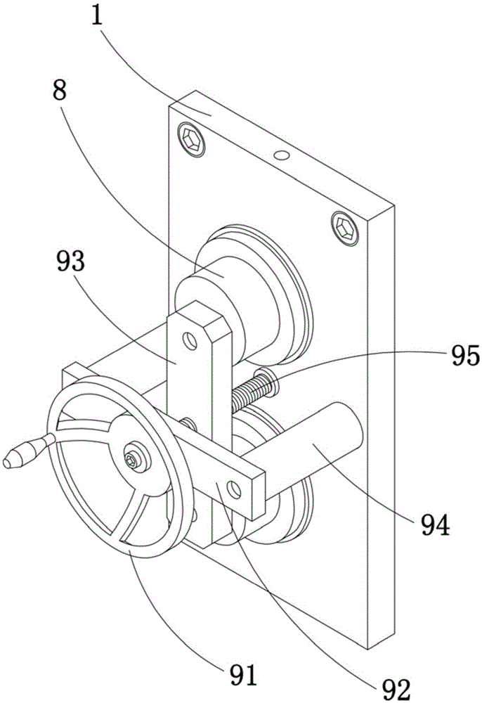 A rotary printing online punching device