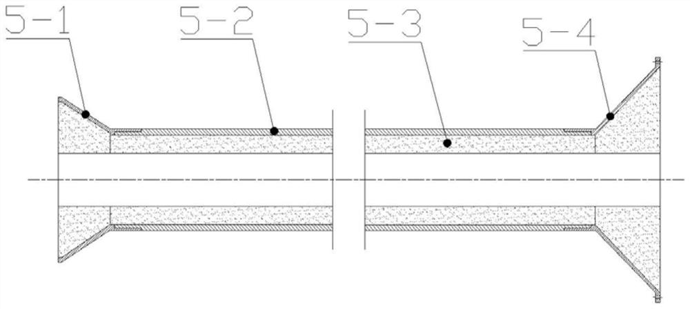 Fuel-spreading fire-proof structure suitable for cloud-burst warhead with falling speed of 300m/s