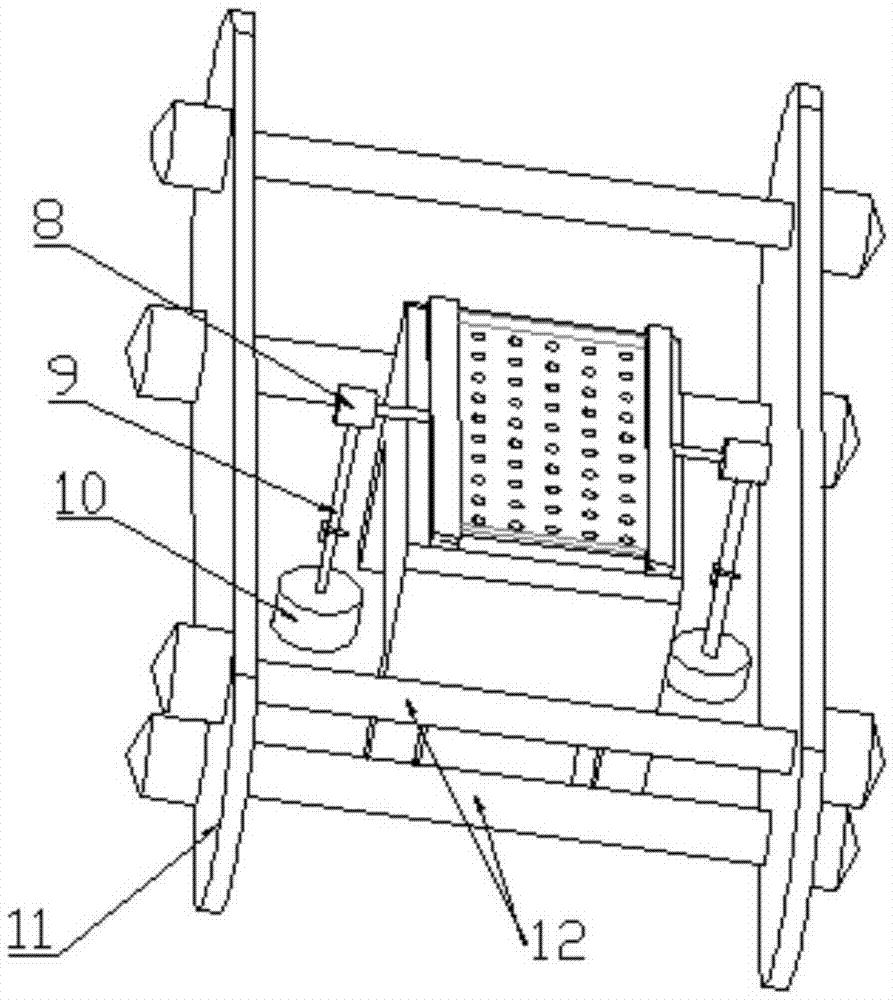 Planographic printing positioning device