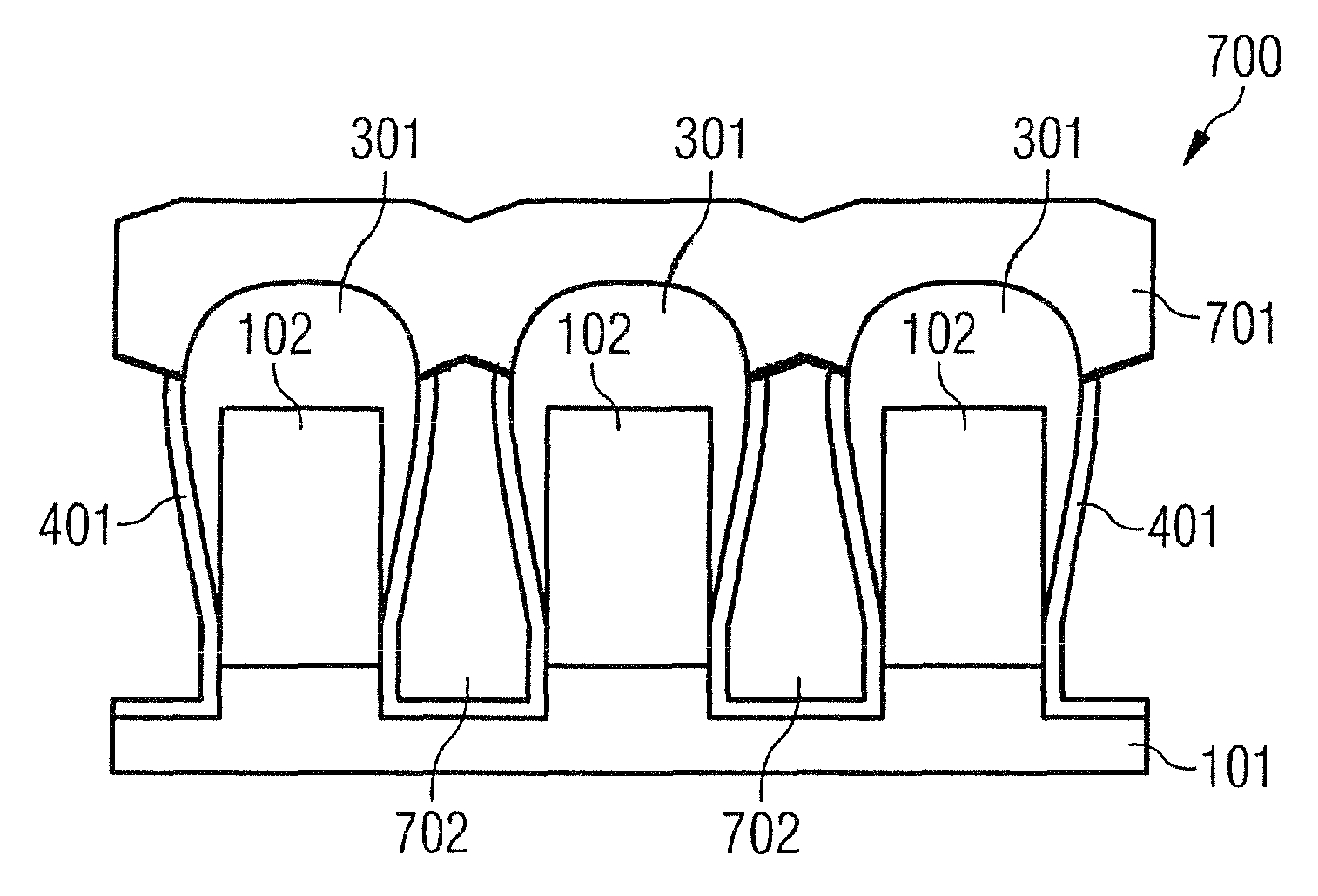 Method for manufacturing a layer arrangement and layer arrangement
