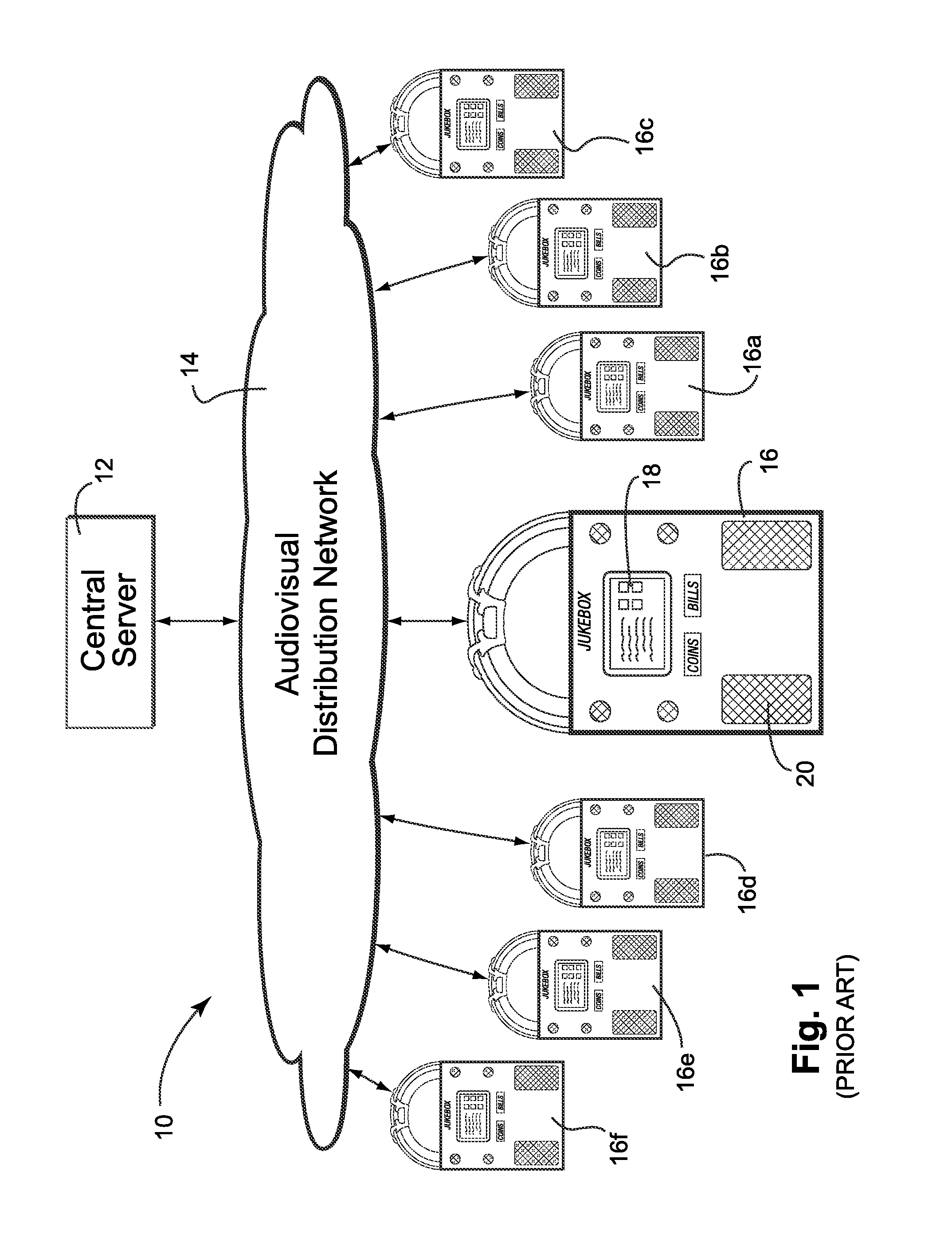 Digital jukebox device with karaoke and/or photo booth features, and associated methods