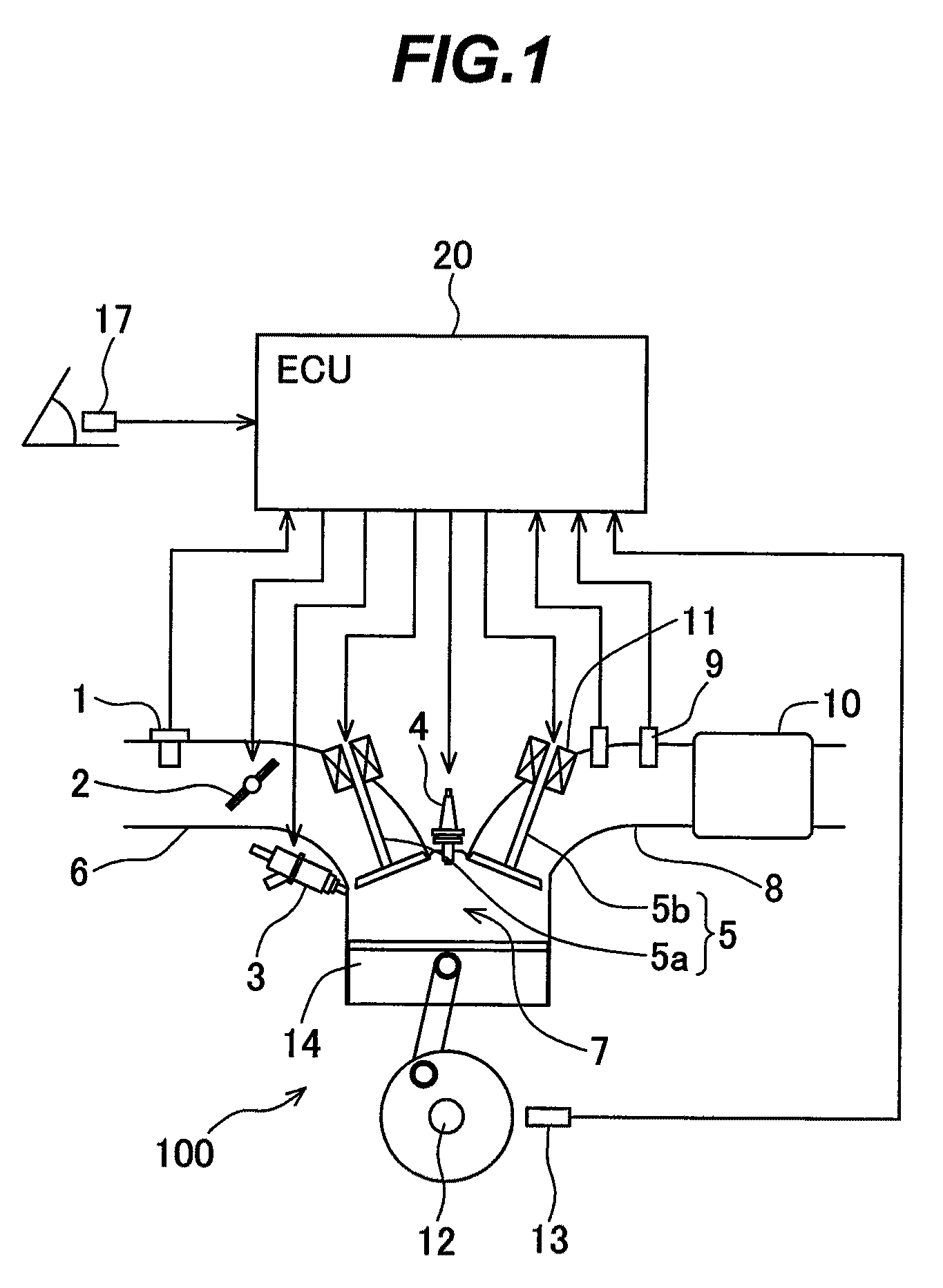 Control apparatus for spark-ignition engine