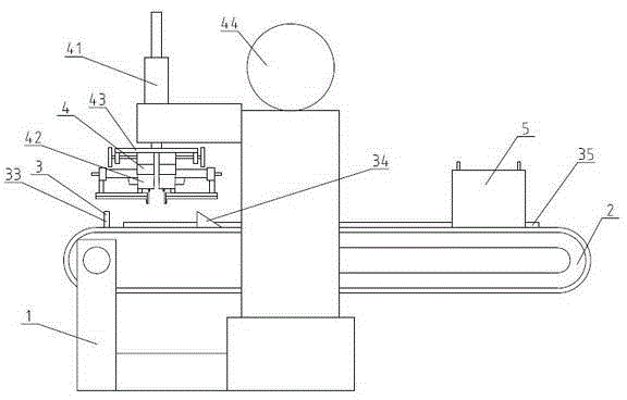 Automatic nailing device