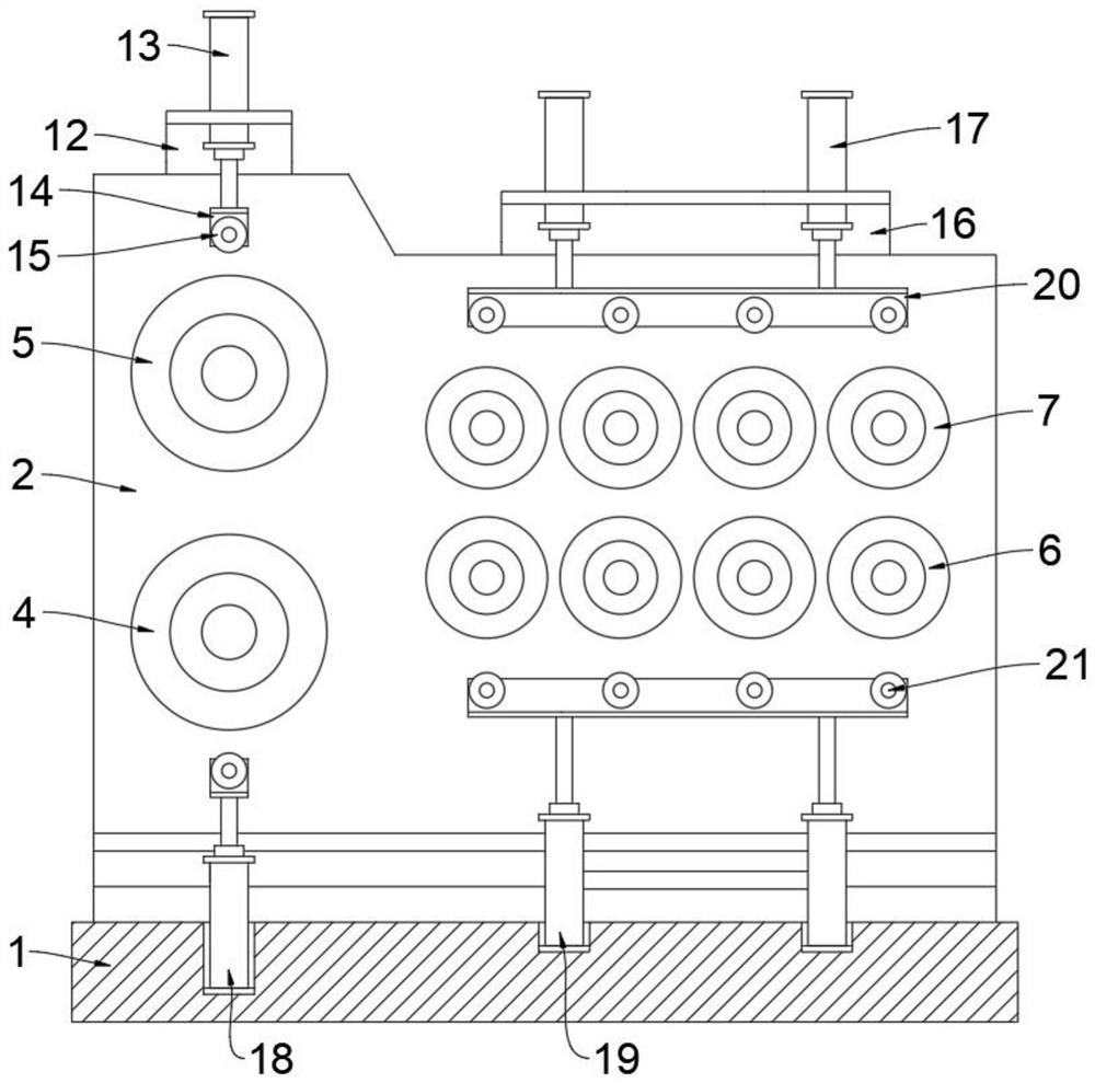 Hot-rolling equipment for hot-rolled galvanized sheet and hot-rolling method thereof