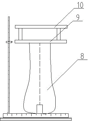 Mold laser adjusting scale