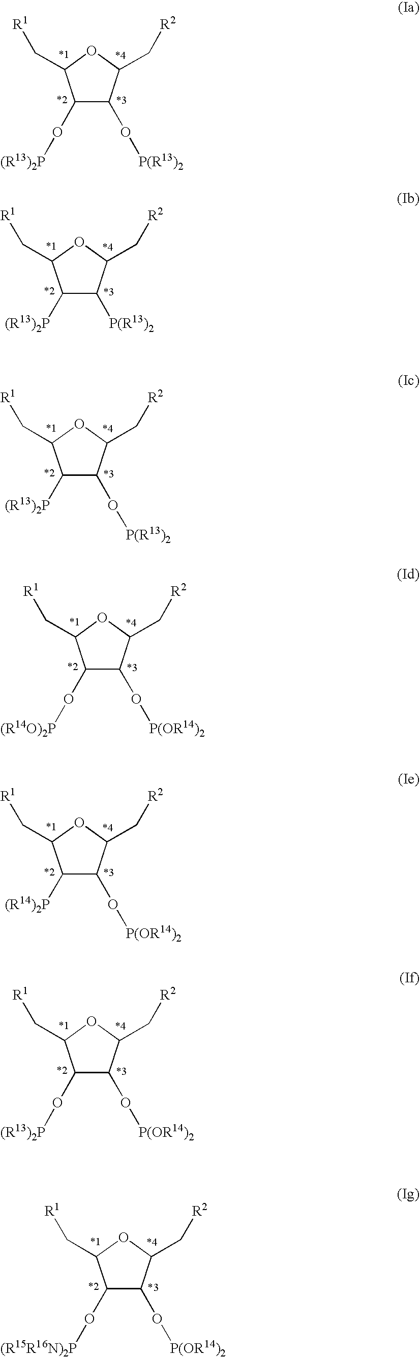 Chiral diphosphorus compounds and their transition metal complexes